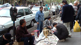 خیابان منوچهری در ضد و نقیض حراج تاریخ