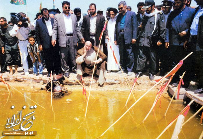 خاتمی در شلمچه